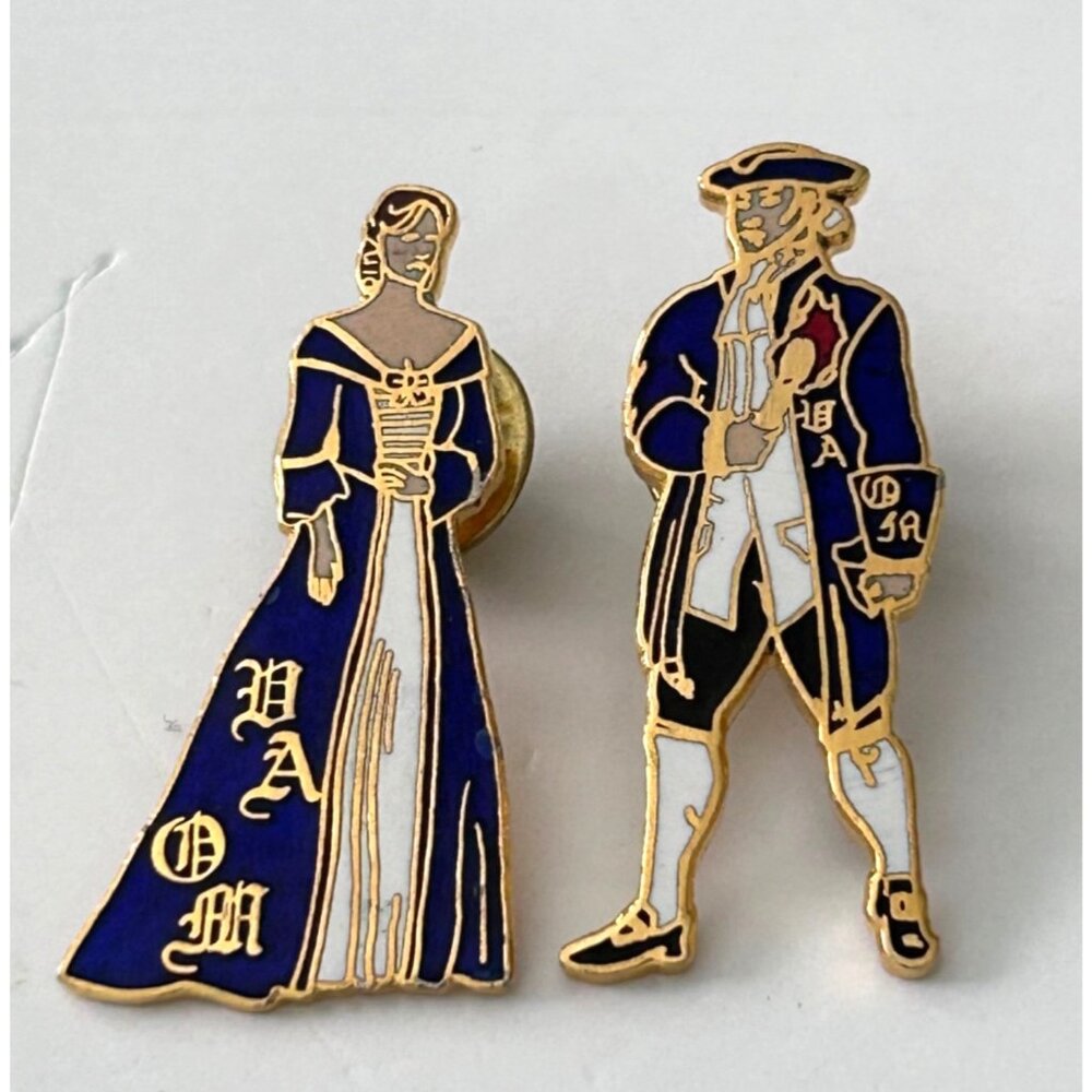 Virginia Odyssey Of The Mind OM OotM George Washington Pin lot 2